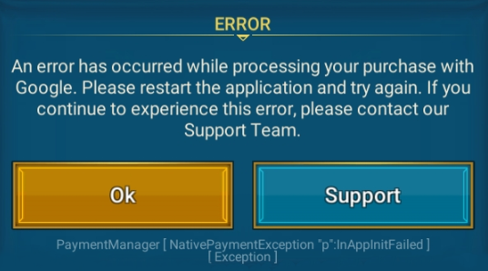 Mobile payment errors and how to resolve them – RAID: Shadow Legends